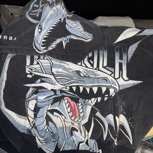 YoungLa x Yu-Gi-Oh “Blue Eyes Kaiba” Hoodie XL